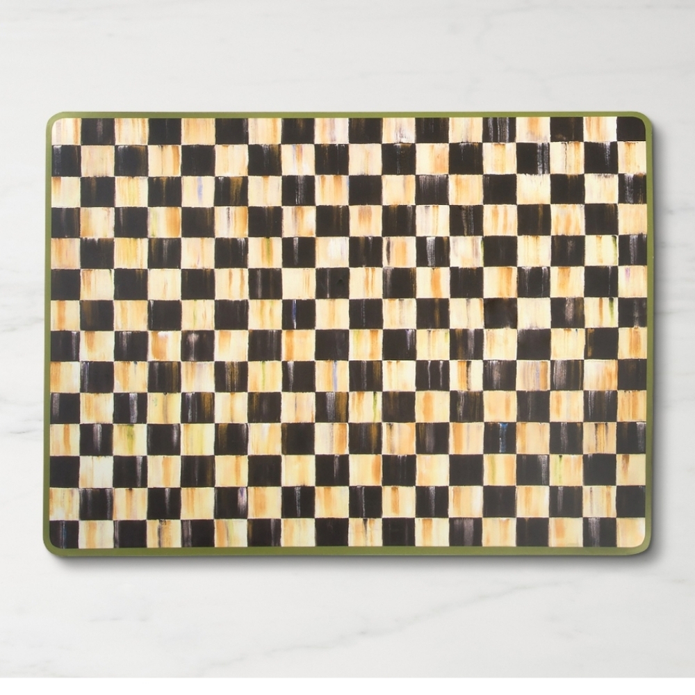Mackenzie-Childs Courtly Check Placemats, Set of 2